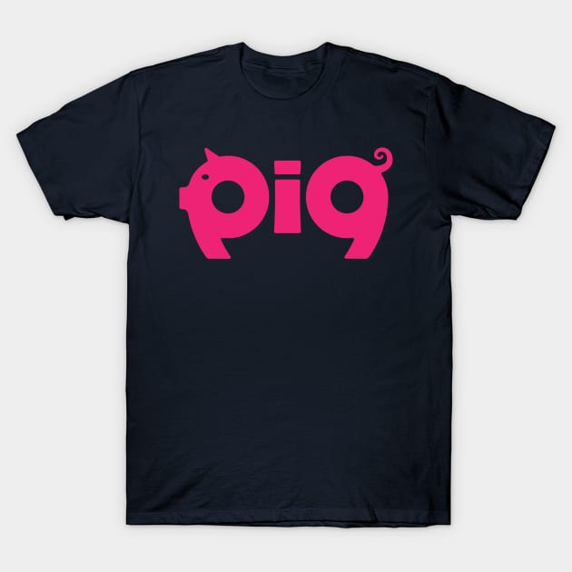 PIG T-Shirt by UncleAvi